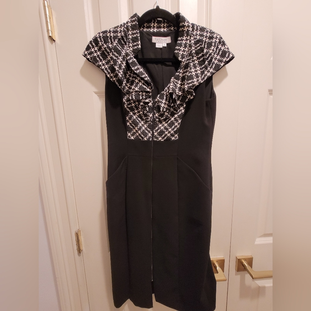 Kay Unger zipper dress size 4